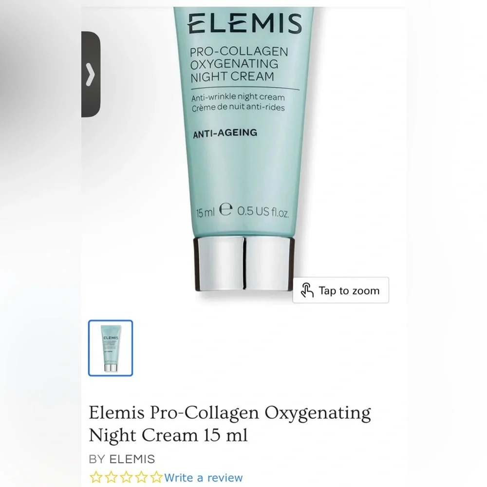 Elemis Pro-Collagen Oxygenating Night Cream 15 ml - Picture 1 of 5